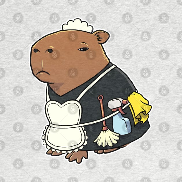 Capybara Maid Costume by capydays